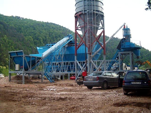 Мобилна бетоно-смесителна инсталация "Мобилмикс 60" - снимка 1